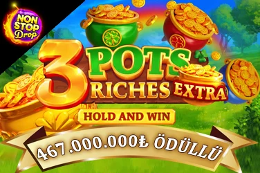 3 Pots Riches Extra: Hold and Win